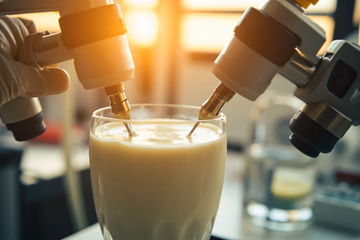 Dairy safety testing instruments ensuring milk quality and safety through advanced technology.