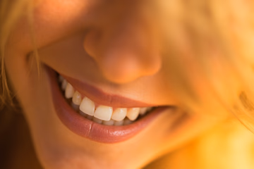 A bright, healthy smile representing effective dental marketing.