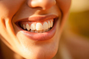 A bright, healthy smile representing effective dental marketing strategies.