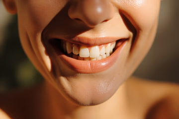 A bright, healthy smile representing the positive outcomes of effective dental marketing strategies.