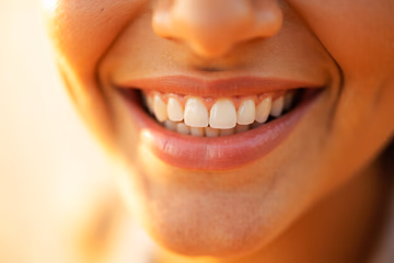 A bright, healthy smile representing the success of dental marketing strategies.
