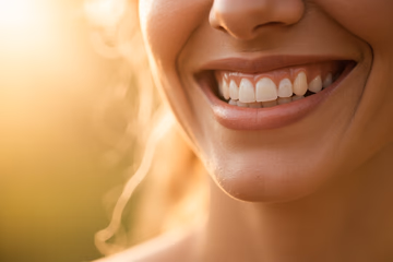 A bright, healthy smile representing dental assurance achieved through expert marketing strategies.