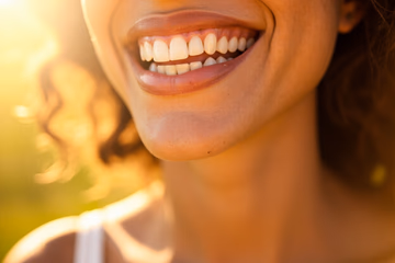 A bright, healthy smile representing successful dental marketing strategies.