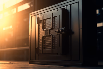 A secure digital vault representing account takeover prevention by Corgi Labs.