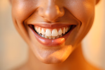 A bright, healthy smile representing successful dental marketing in Da Nang.