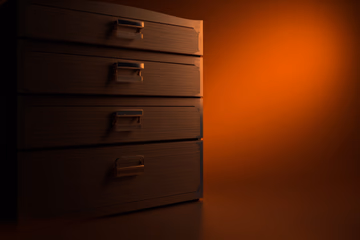 Image of a filing cabinet representing a Tax Compliance Management System, symbolizing organization and accuracy.
