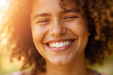 A bright, healthy smile representing effective dental marketing strategies in Vietnam.