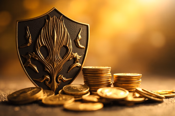 AI-powered shield protecting revenue, symbolizing fraud prevention in e-commerce and travel industries.