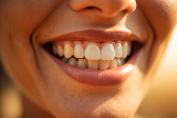 A bright, healthy smile representing the positive outcomes of dental social media marketing in Vietnam.